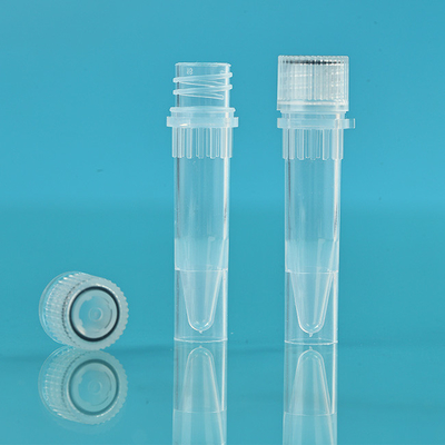 Tubo de extracción de sangre de PP, baja retención tubo de ensayo de 1,5 ml