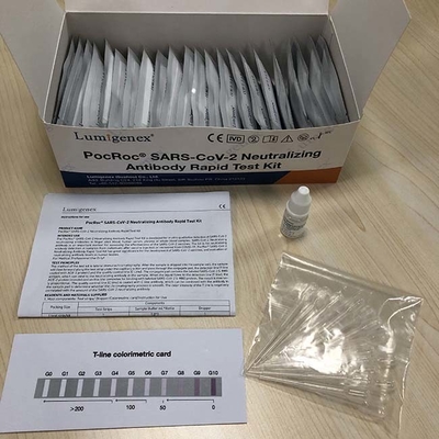 Kit de prueba de anticuerpos neutralizantes fluorescentes de 30 minutos para Covid19