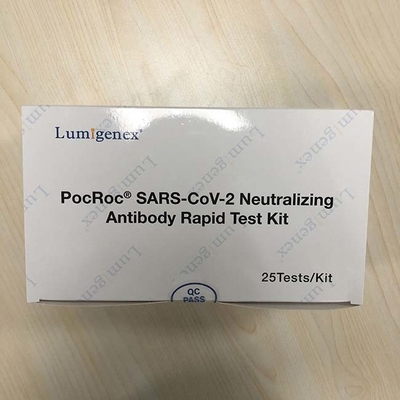 equipo rápido de la prueba del anticuerpo de neutralización 15min, equipos de diagnóstico in vitro del CE