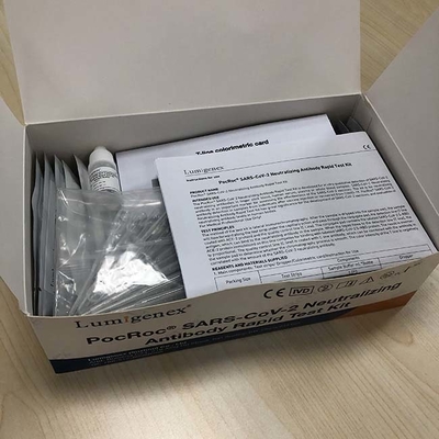 equipo rápido de la prueba del anticuerpo de neutralización 15min, equipos de diagnóstico in vitro del CE