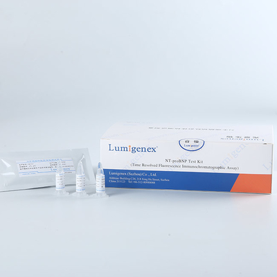 Kit de prueba rápida de NT-proBNP de anticuerpos de alta sensibilidad 20 pruebas/caja