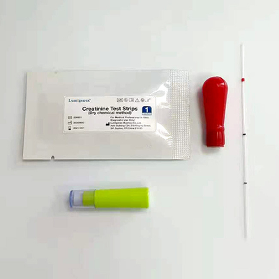 Tiras de prueba de la creatinina para la salud seca del riñón del analizador de la química de Prochek portátil