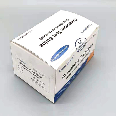 Equipo de la prueba el reactivo de la creatina de las tiras de prueba de la creatinina de la orina para el hospital
