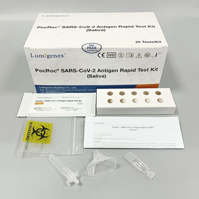 Kit de Prueba Rápida de Antígeno (Saliva) Covid-19 Alta Especificidad