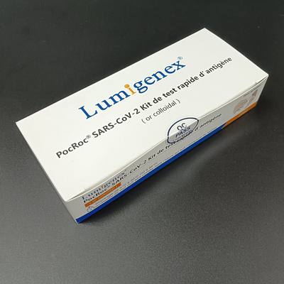Kit de prueba rápida de antígeno (oro coloidal) con alta sensibilidad