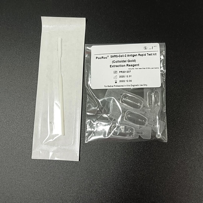 Kit de prueba rápida de antígeno (oro coloidal) con declaración CE