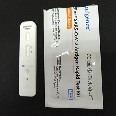Suministro de fábrica Kit de prueba rápida de antígeno Covid-19 (oro coloidal) para uso médico