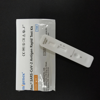 Kit de prueba rápida de antígeno Covid-19 (oro coloidal) para uso médico con CE