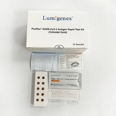 Kit de prueba rápida de antígeno (oro coloidal) con alta sensibilidad