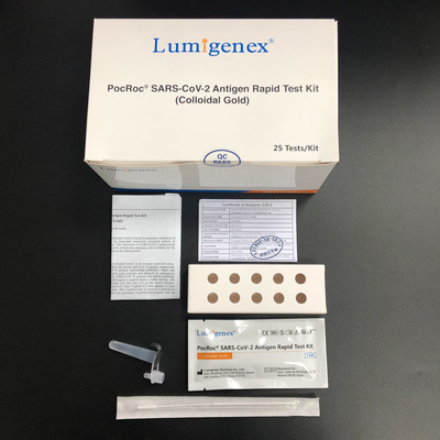 Kit de prueba rápida de antígeno (oro coloidal) calificado por la UE, listado en BfArM
