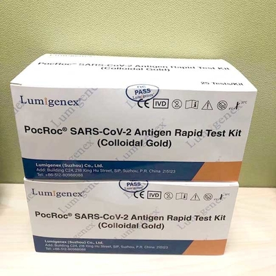 Kit de prueba rápida de antígeno (oro coloidal) calificado por la UE, listado en BfArM
