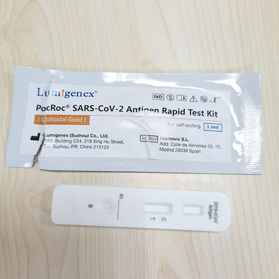 Kit de prueba rápida de antígeno (oro coloidal) calificado por la UE, listado en BfArM