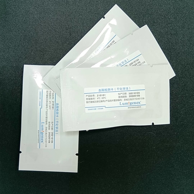 Tiras reactivas para panel de lípidos Lumigenex 15 pruebas/caja Muestra de sangre