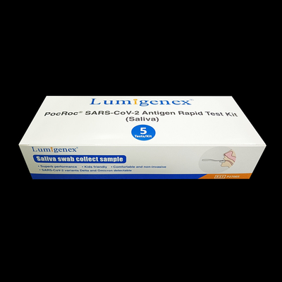 Kit de prueba rápida de antígeno Saliva Lollipop Espécimen BfArM enumerado Covid19