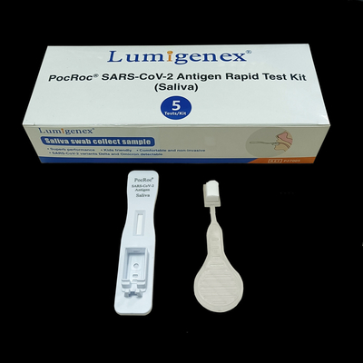 Kit de prueba rápida de antígeno Saliva Lollipop Espécimen BfArM enumerado Covid19