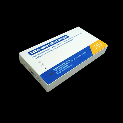 Prueba rápida Kit Saliva Get Result In del antígeno blanco 15 minutos