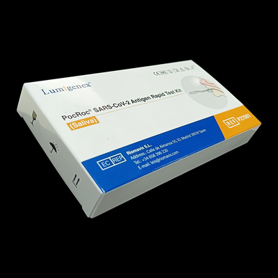 Kit de prueba rápida de antígeno en saliva SARS-CoV-2 Sensible al oro coloidal
