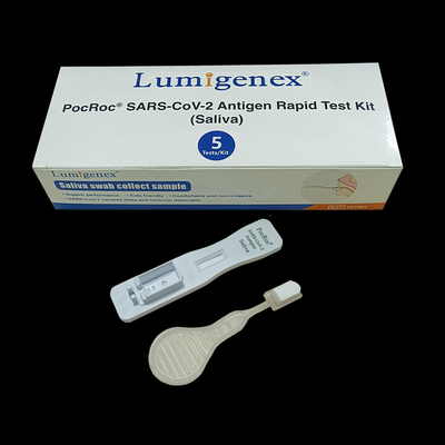 Kit de prueba rápida de antígeno Covid19 sensible al oro coloidal Hisopo de piruleta