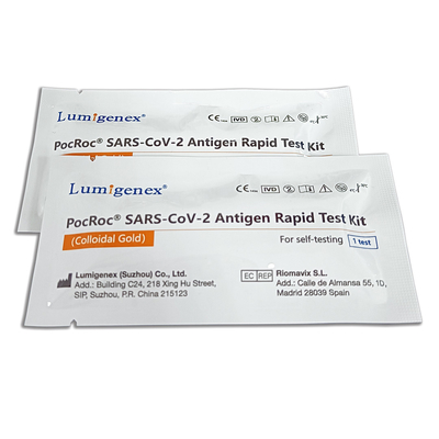Equipo rápido de la prueba del antígeno SARS-CoV-2 para el CE de la autoprueba certificado