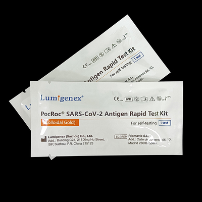 Prueba rápida Kit For SARS-CoV-2 de la esponja del antígeno coloidal nasal del oro